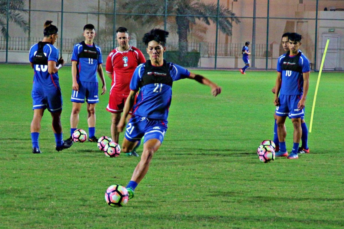 ▲中華男足至卡達移地訓練，7日出戰卡達職業隊。（圖／中華足球協會提供）