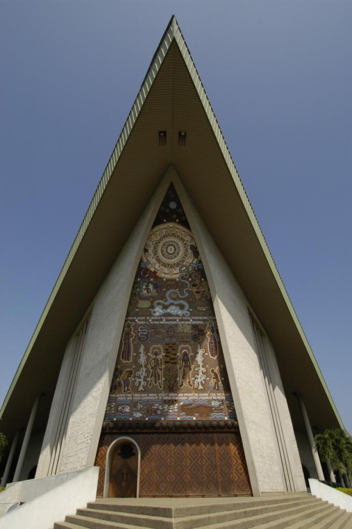 ▲巴布亞紐幾內亞國會大廈。（圖／翻攝自維基百科）
