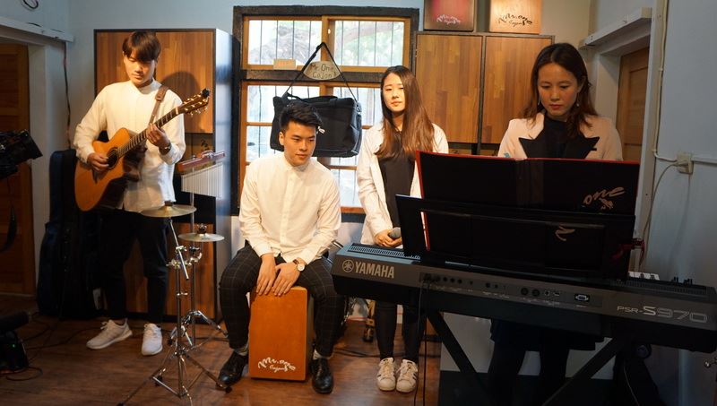 ▲「Mr.One Cajon」青年樂團即將在11月11日落脚新瓦屋。（圖／新竹縣政府提供 , 2017.11.06）