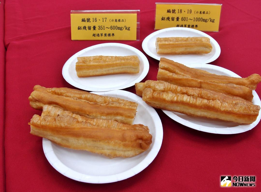 ▲消基會檢測市售食品鋁含量，以油條以及海蜇品殘留量超標比率最高。（圖／消基會提供）