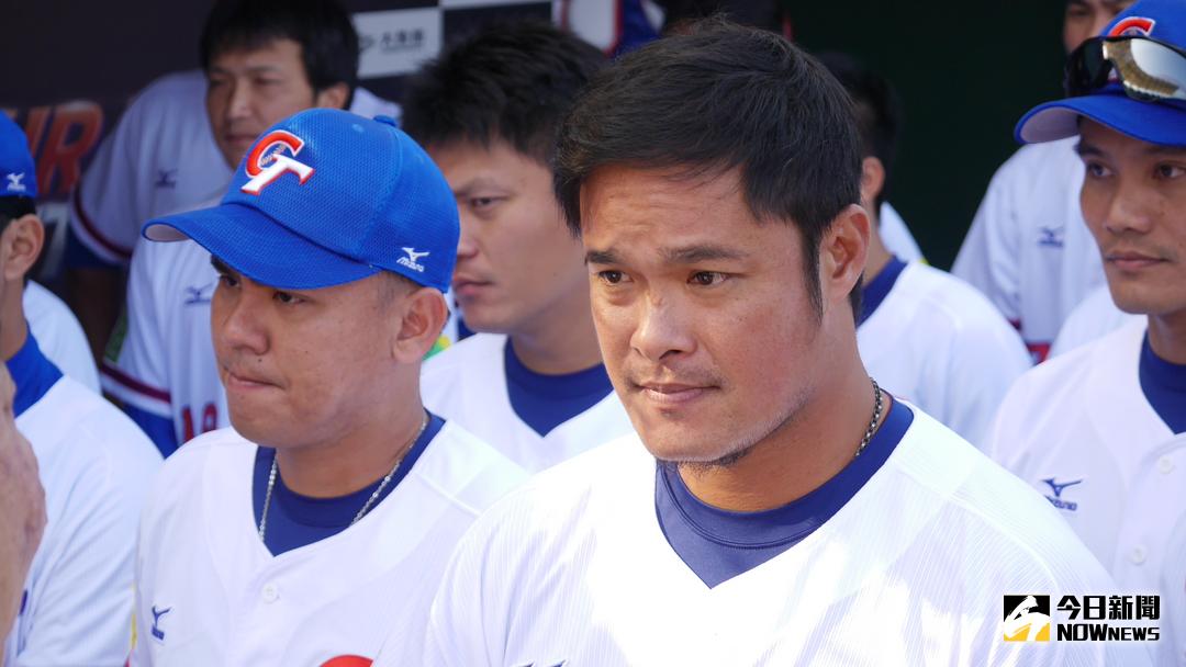 ▲經典賽中華隊長林智勝。（圖／吳政紘攝）