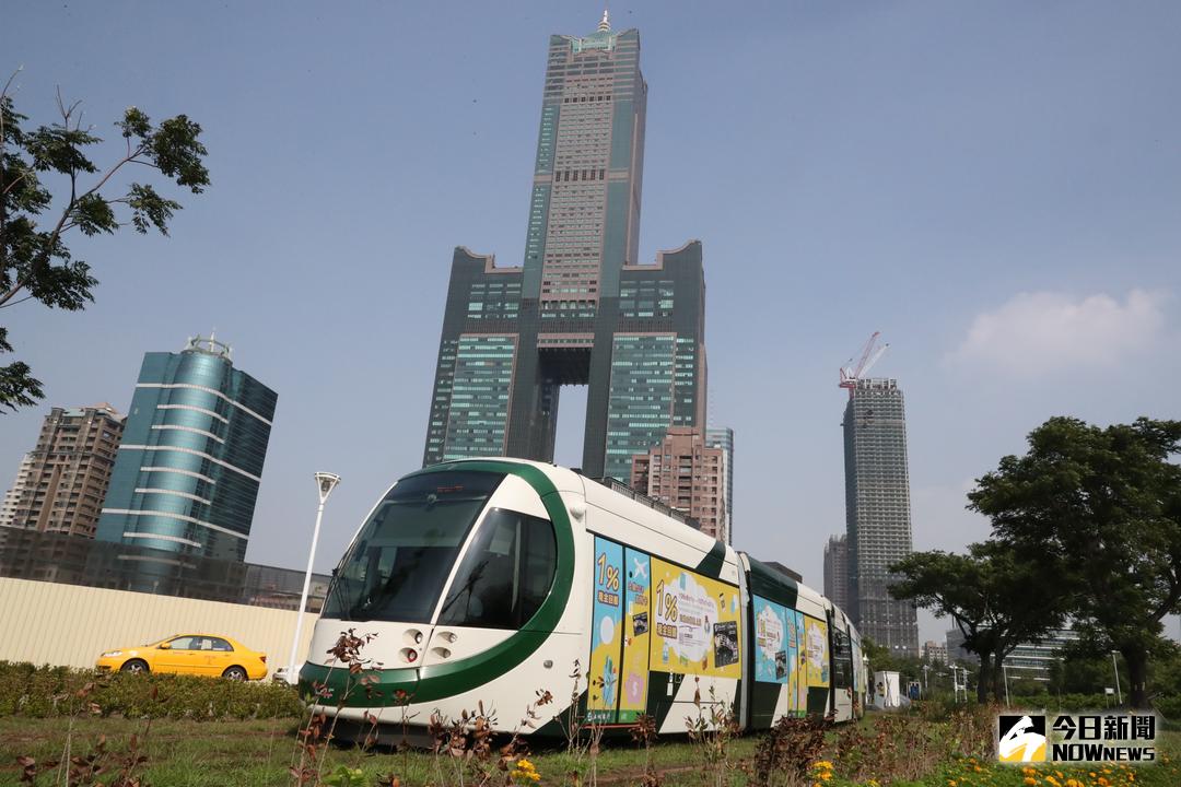 ▲高雄輕軌。（圖／記者宋德威攝 , 2017.10.24）