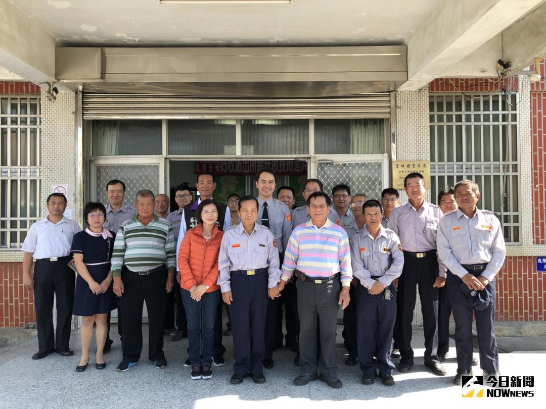 ▲好收派出所舉辦主管交接佈達儀式。（圖／記者洪佳伶翻攝 , 2017.11.02）