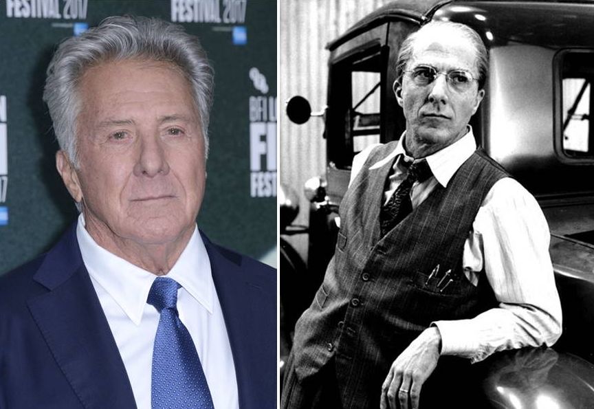 ▲達斯汀霍夫曼在拍攝《推銷員之死》時（右），性騷擾女實習生。（圖／美聯社，2017.11.02）