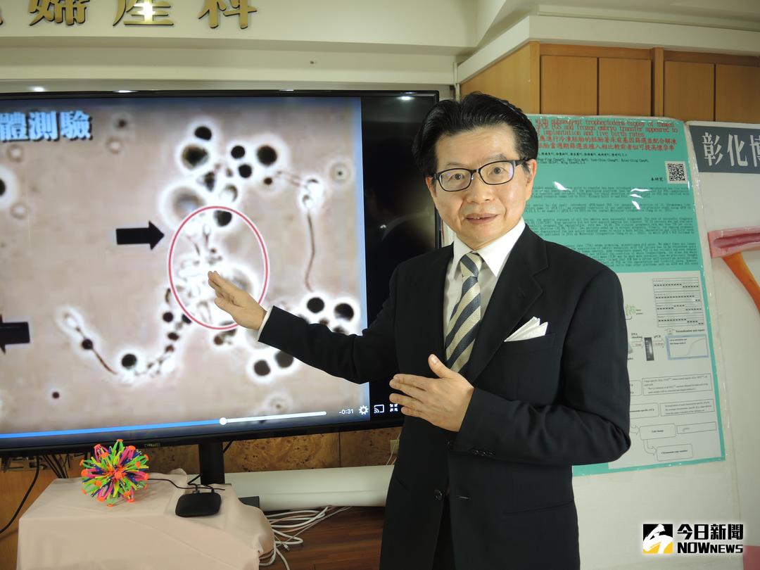 ▲抗精蟲抗體是一種會干擾精卵結合的免疫反應，阻礙精蟲活動力，精蟲無法順利穿透卵子，是造成夫妻不孕的原因之一。（圖／記者陳雅芳攝，2017.11.1）