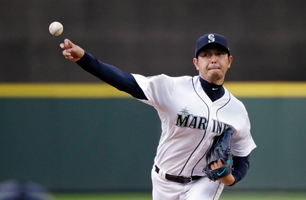 ▲岩隈久志曾在水手隊效力。（圖／美聯社／達志影像）