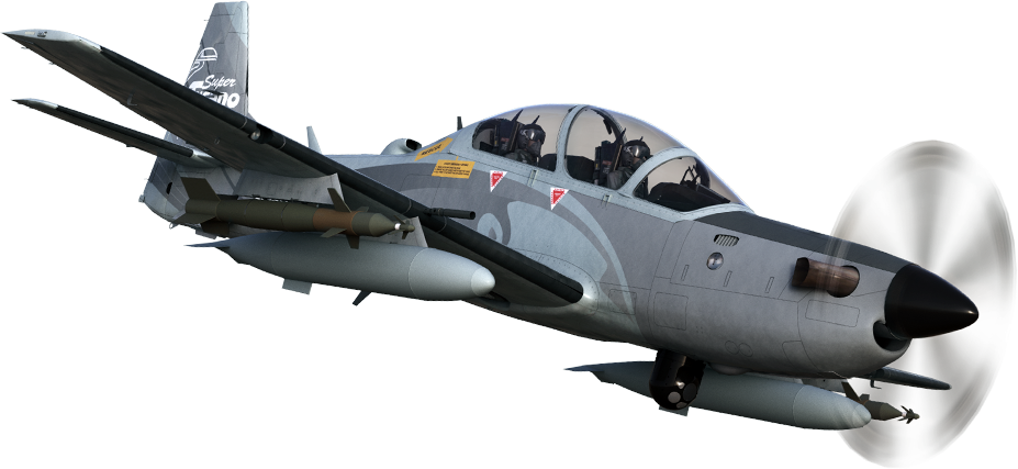 ▲巴西航空工業公司(Embraer)研製的A-29(又稱為EMB-314)，除能夠掛載武器成為攻擊機外，更因為每小時任務成本僅1000美元，獲得許多國防預算有限的國家青睞，成為空對地攻擊主力。（圖／翻攝自Embraer）