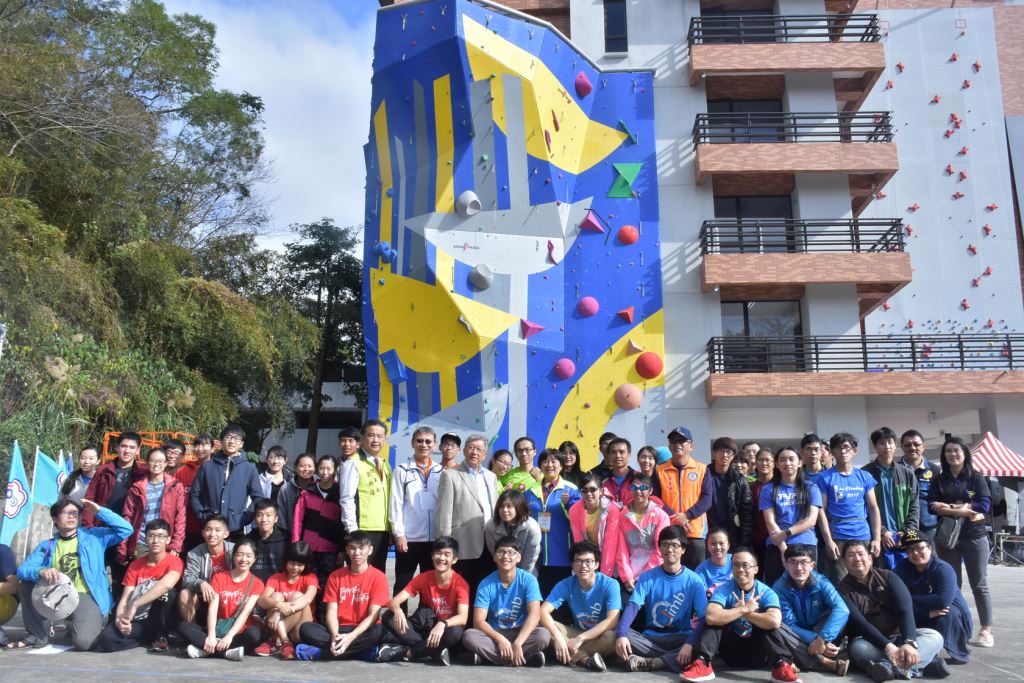 ▲全國大專盃攀岩賽一連兩日在大華科大較勁，目標在力拚2020年東京奧運。（圖／記者常似虎翻攝 , 2017.12.30）