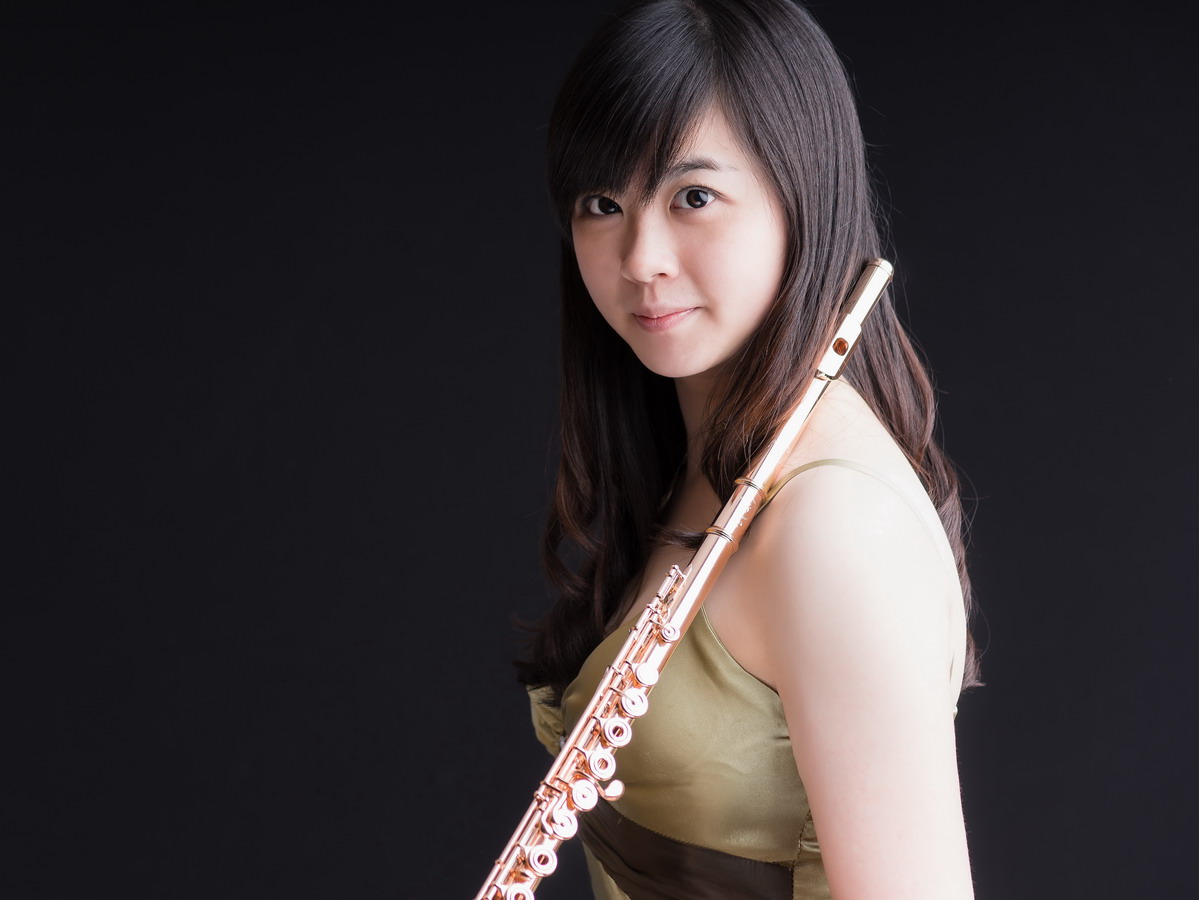 ▲留美博士音樂家邱佩珊，將在葫蘆墩文化中心以長笛演譯多元曲風。（圖／臺中市葫蘆墩文化中心提供，2017.12.28）