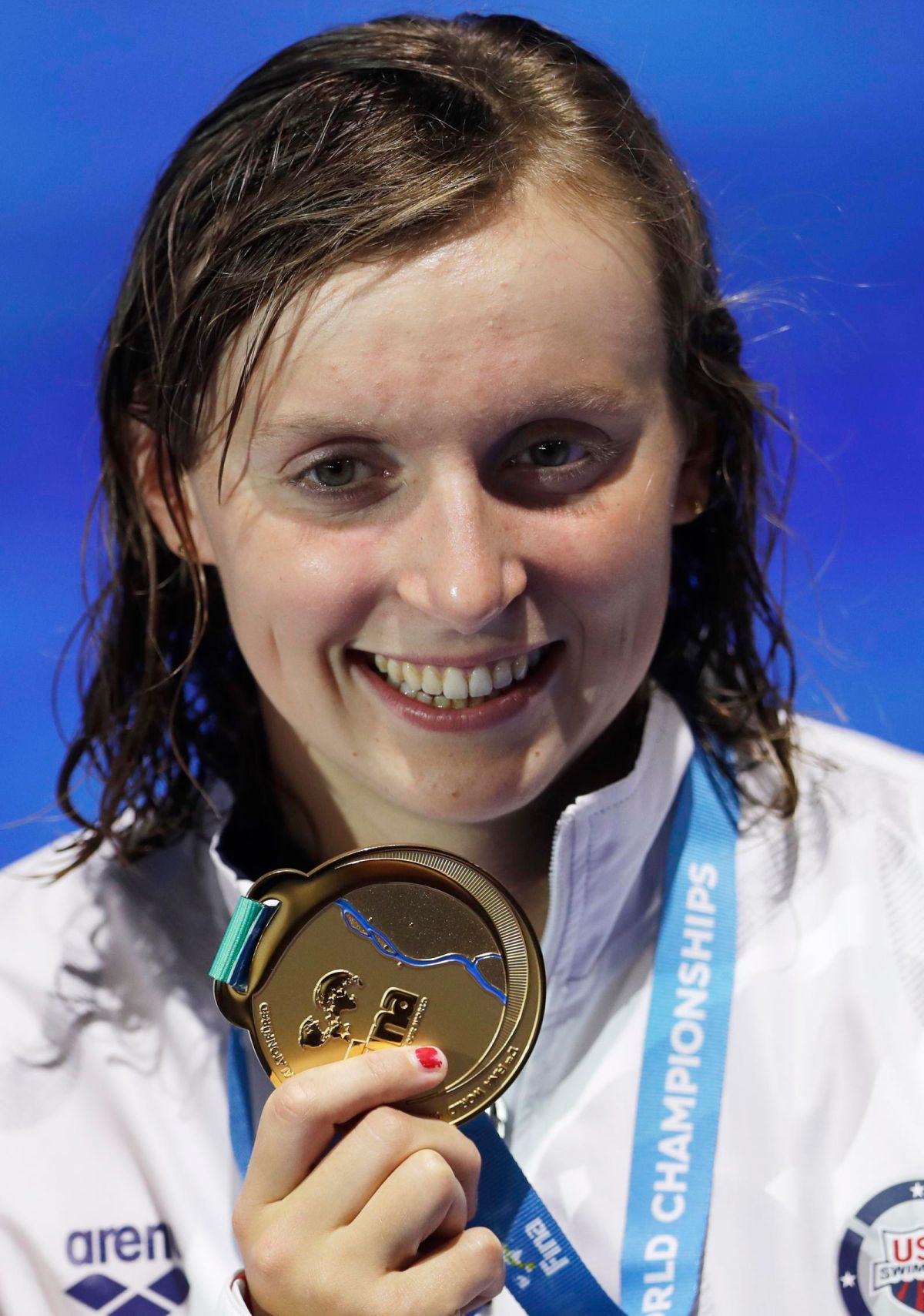 ▲美國泳壇一姐Katie Ledecky（圖／美聯社／達志影像）