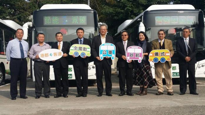 全國首創　港都客運引進快充式電動公車
