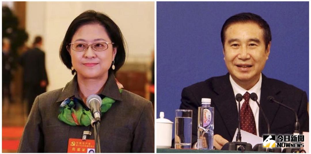 ▲大陸全國台聯換屆選舉，中共19大代表、上海市台聯會長盧麗安\\(左\\)接任副會長；祖籍台南的黃志賢\\(右\\)則被推選為會長。（圖／NOWnews資料照）