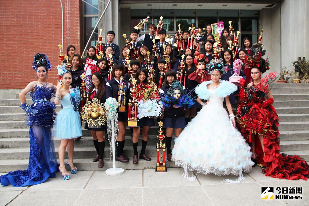▲長榮女中參加技藝競賽無往不利。（圖／記者黃文博攝，2017.12.25）