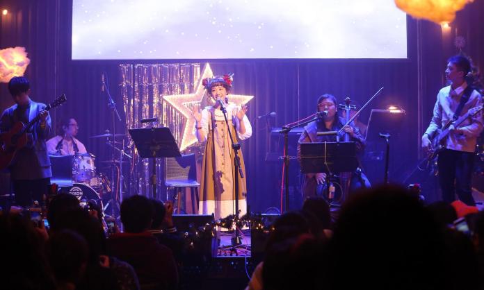 ▲黃路梓茵LuLu在24日晚上舉辦音樂會。（圖／環球提供 , 2017.12.24）