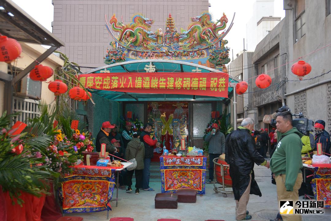 ▲馬公市福德祠修建入火落成安座大典。（圖／記者鄧至傑攝 , 2017.12 22）