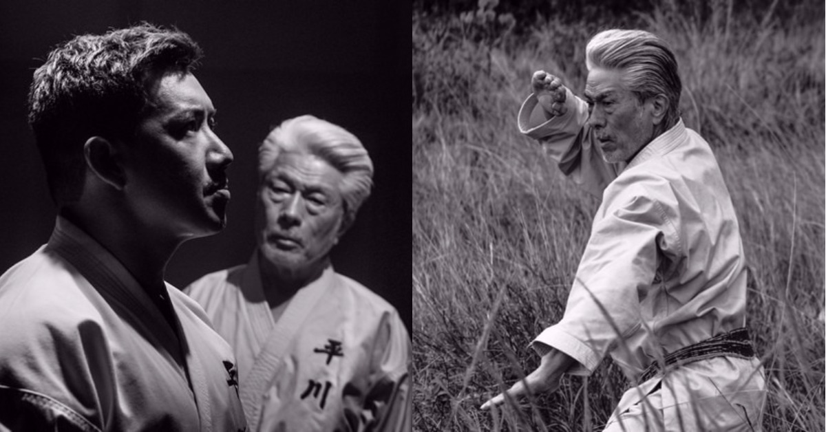 ▲杜汶澤邀到倉田保昭（右）復出大銀幕。（圖／甲上，2017.12.21）