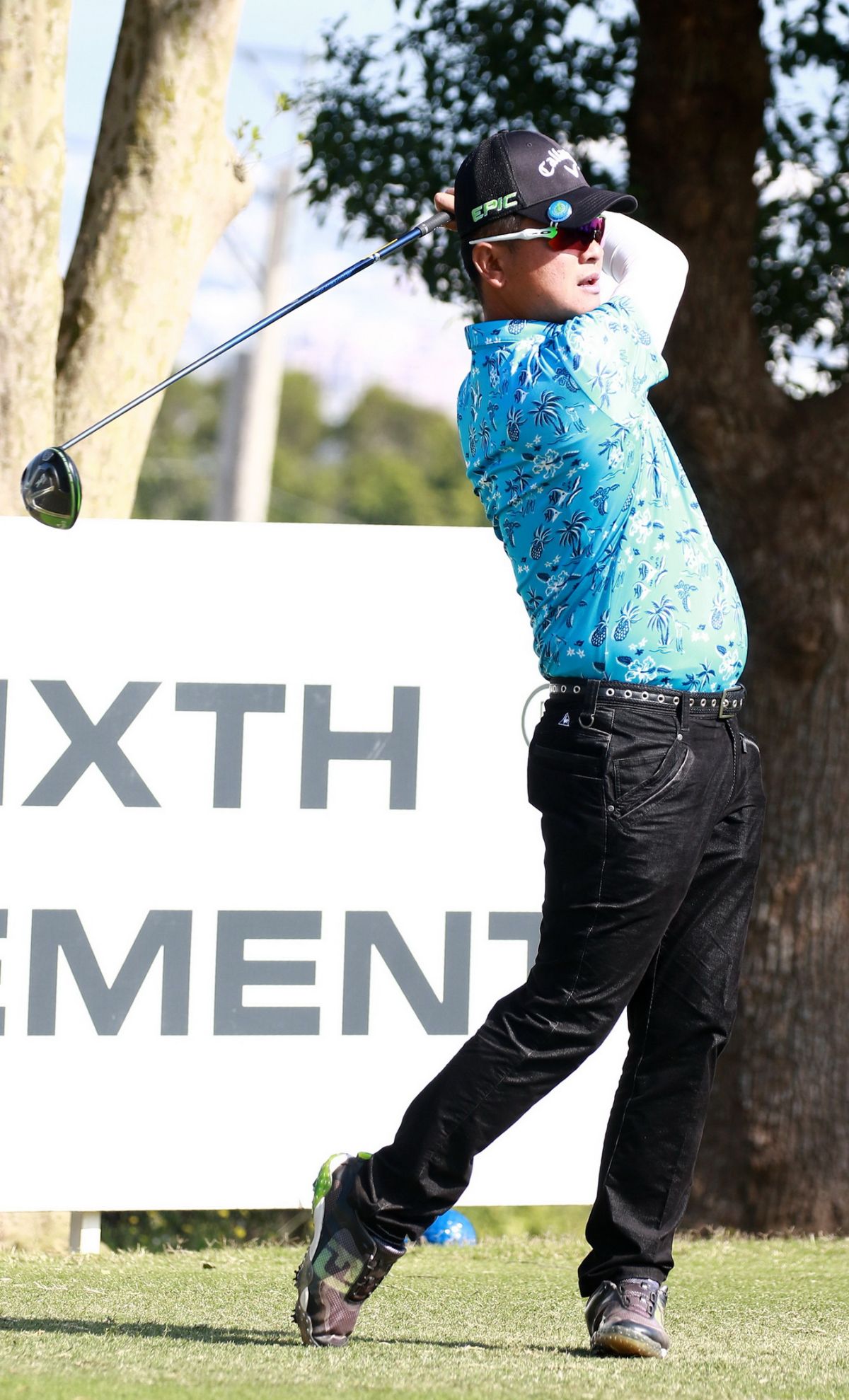 ▲臺灣強基金會菁英邀請賽第二回合林文堂兩天成績.62.66\\(-16\\)持續領先。（圖／大會提供）