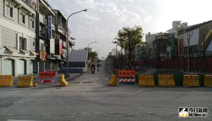 ▲台南市海安路第一階段工程開放通車。（圖／記者黃文博攝，2017.12.20）