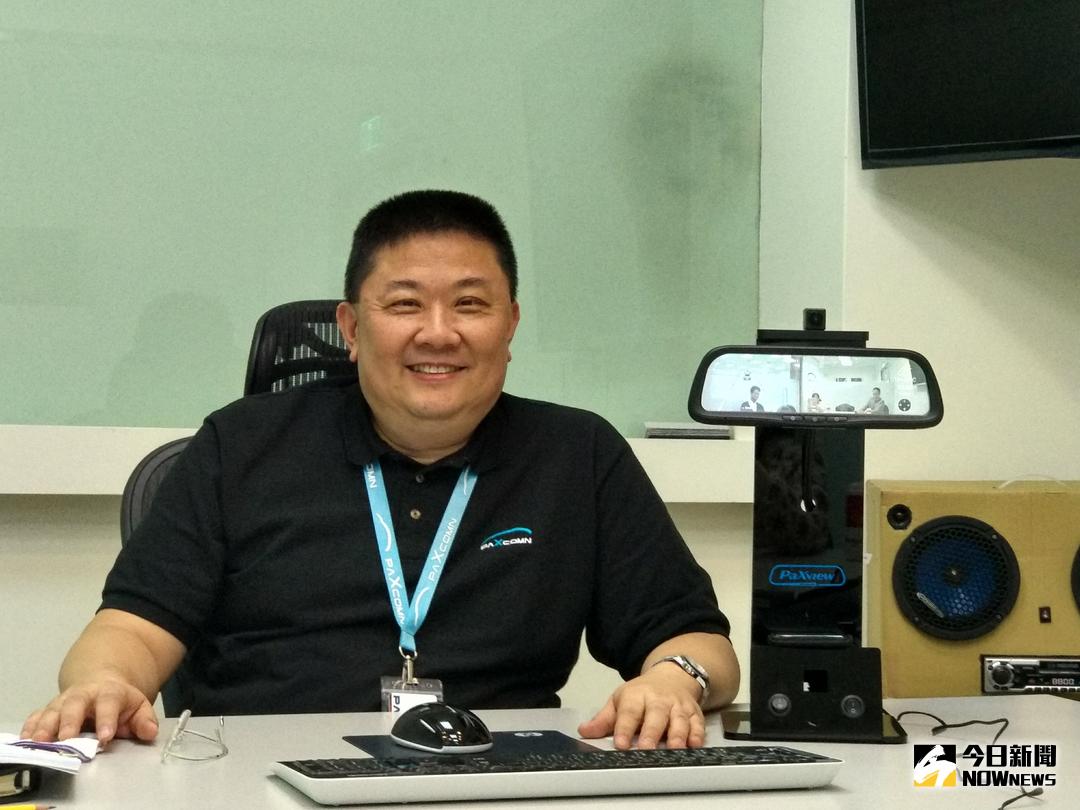 ▲沛思科通總經理章強強調，沛視界將最先進的數位科技落實到生活中，提升駕駛安全與便利。（圖／記者陳家蕙攝,2017.12.20）