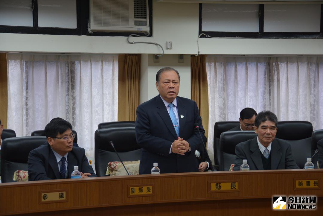 ▲以人事交換預算，澎湖縣府駁斥。（圖／記者鄧至傑攝 , 2017.12 19）