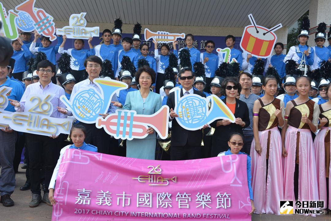 ▲2017國際管樂節在南興國中管樂隊精彩的表演後揭開序幕。（圖／記者郭政隆攝，2017.12.14）