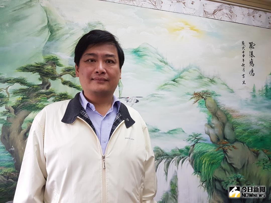 ▲宜蘭縣前縣議員謝志得登記參與民進黨羅東鎮長黨內初選。（圖／記者李清貴攝 , 2017.12.14）