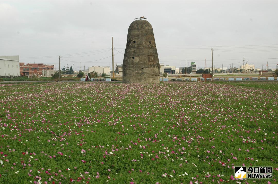 ▲登錄為歷史建築的彰化縣福興鄉外埔機場防空砲台「番婆砲台」。（圖／記者陳雅芳攝，2017.12.11）