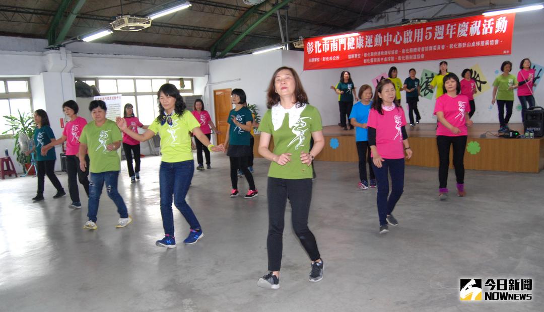 ▲閒置近30年的蚊子館-南門市場二樓活化成功闢為健康運動中心。（圖／記者陳雅芳攝，2017.12.07）