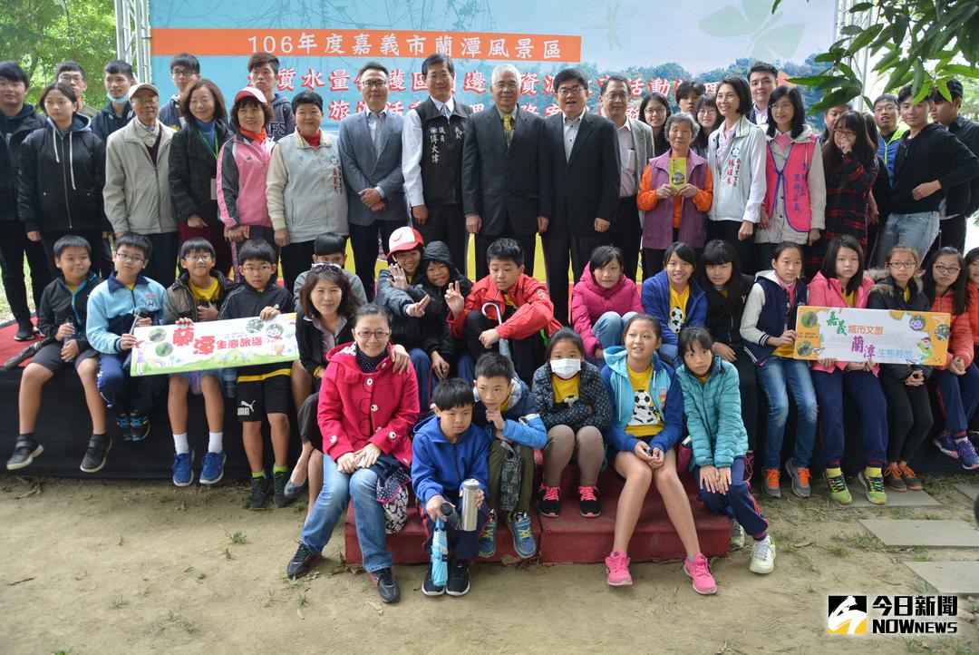 ▲交通觀光處於蘭潭泛月廣場辦理的執行成果發表會。（圖／記者郭政隆攝，2017.12.8）