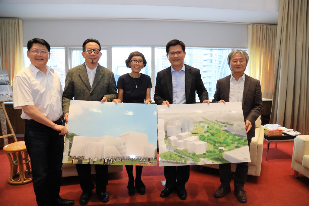 ▲「台中綠美圖」，是世界首例採圖書館與美術館共構的建築，由普立茲克獎建築大師妹島和世設計，是繼台中國家歌劇院後，又一世界級的作品。