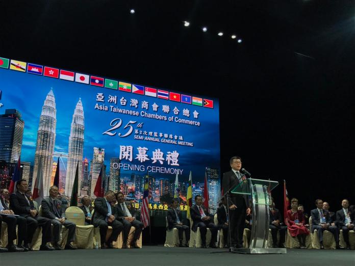 亞洲台商總會大馬開幕　蔡其昌：台灣精神走出世界
