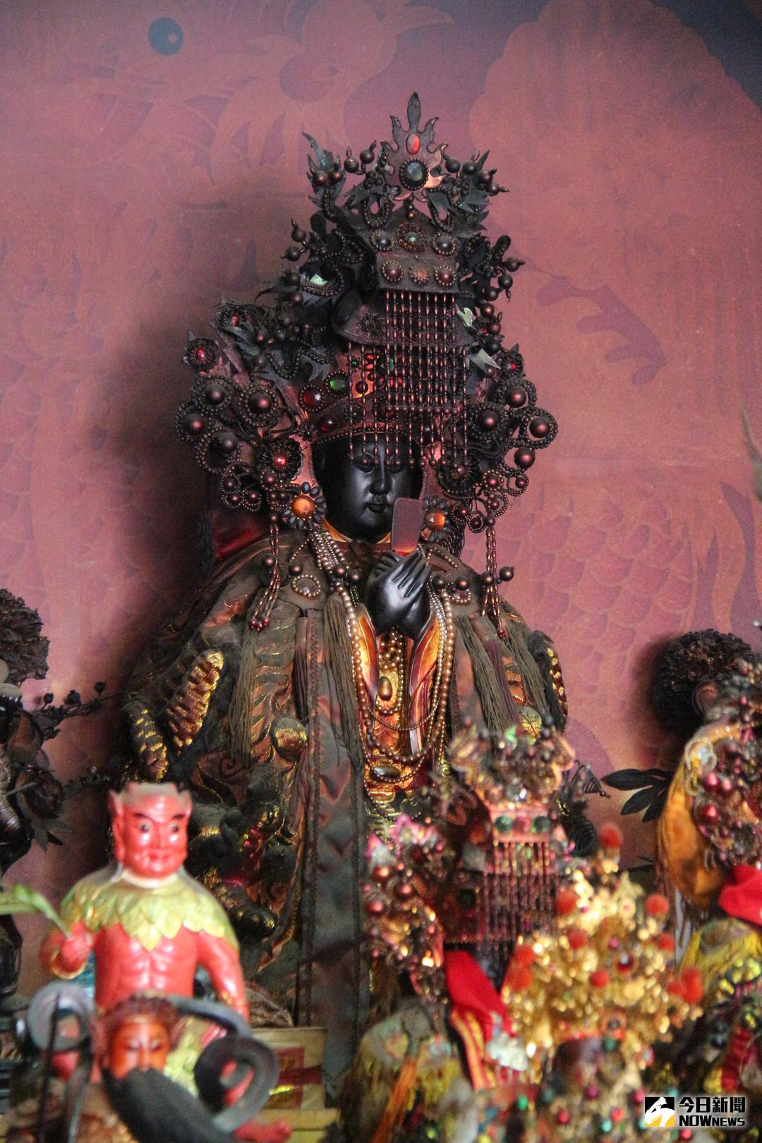 ▲北斗鎮壽安宮主祀笨港天上聖母二媽，是當地西德里民的信仰中心。（圖／記者陳雅芳攝，2017.12.03）