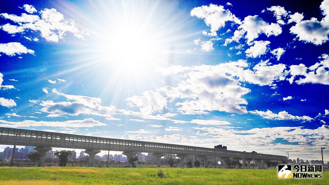 ▲中市近日常見初藍空品良好（圖／柳榮俊攝 , 2017.12.3）