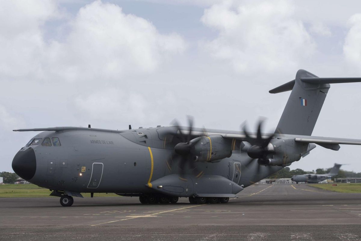▲法國空軍A400M運輸機。（圖／達志影像／美聯社）