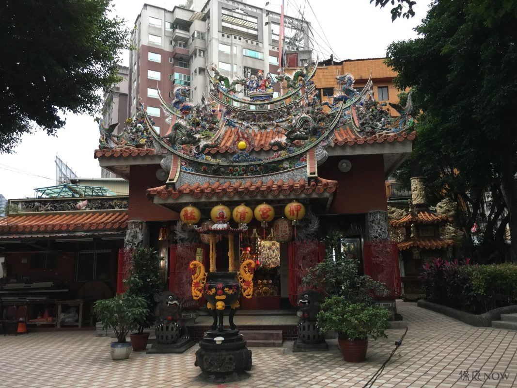 艋舺三清宮主祀四使爺，是艋舺大拜拜的一級戰區。（圖／記者黃彥昇攝）