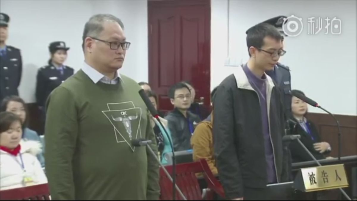 ▲前民進黨黨工李明哲（左），於去年 11 月 28 日遭陸方判刑迄今已逾 2 個月。（資料圖／翻攝自湖南省岳陽市中級人民法院官方微博）