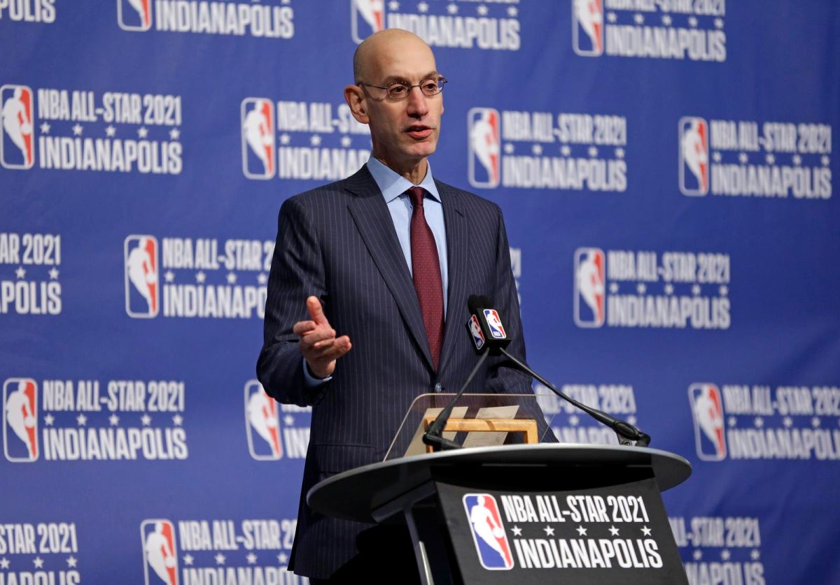 ▲NBA主席Adam Silver。（圖／美聯社／達志影像）