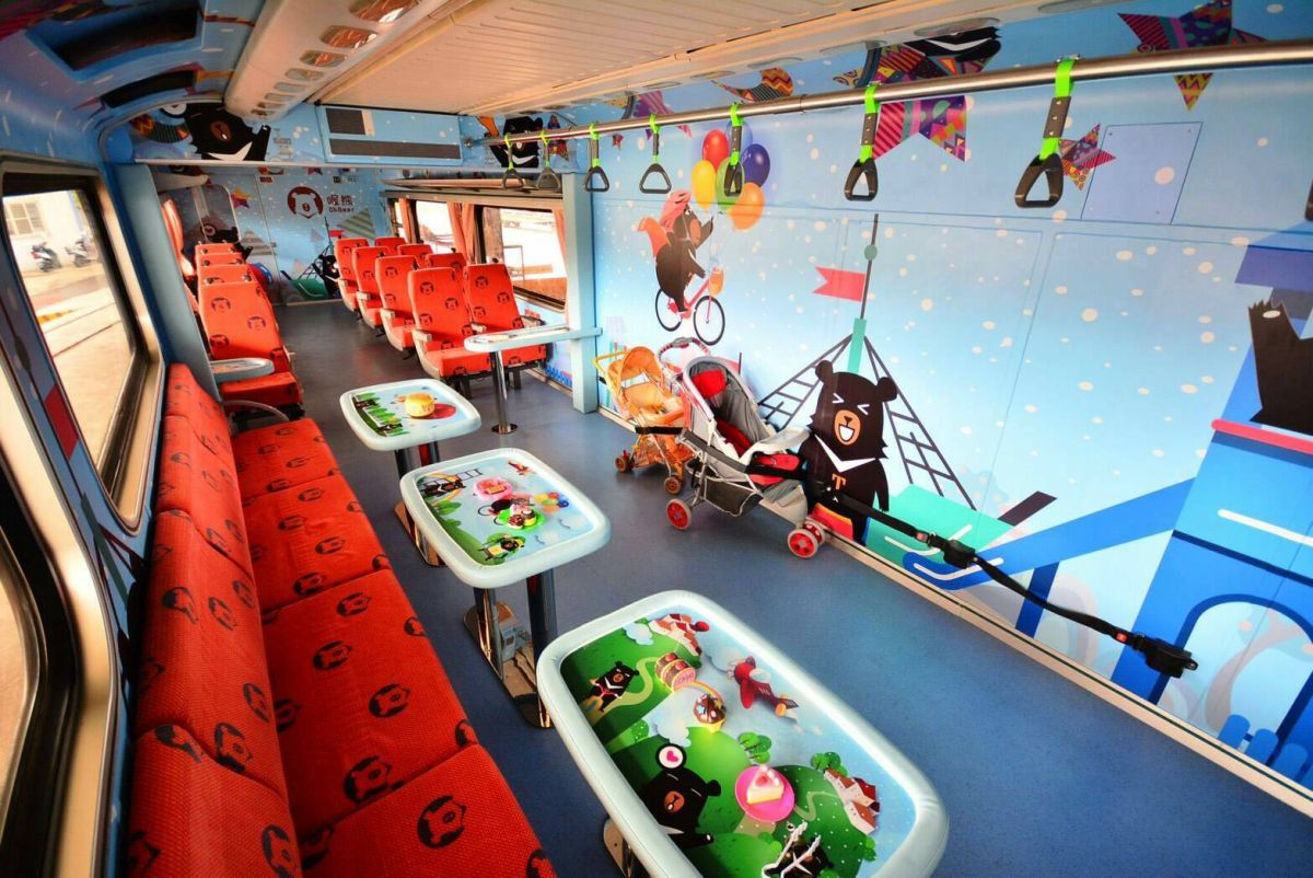 ▲親子車廂廣受好評，3月起東、西部幹線天天各增加行駛2列次。（圖／台鐵）