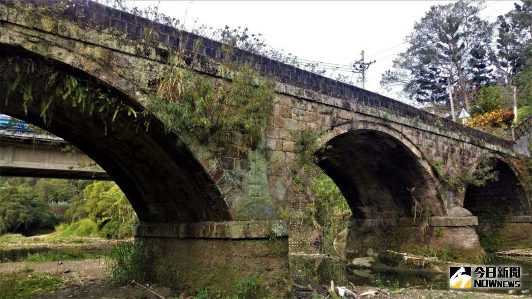 ▲關西鎮金山里的錦山橋，古色古香承載著歷史記憶。（圖／記者常似虎翻攝 , 2018.01.25）
