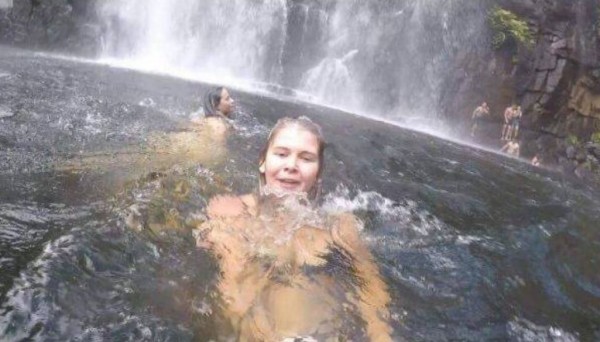▲澳洲一名24歲的女子芭汀，在玩水時意外拍下一名台男死前瞬間。（圖／翻攝自臉書 , 2018.1.23）