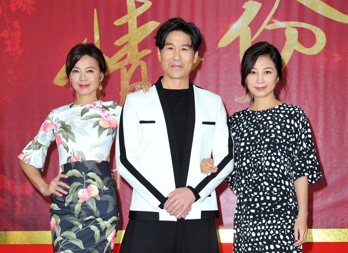 ▲柯淑勤（左起）、羅時豐、方文琳合作八點檔。（圖／台視提供，2018.01.23）