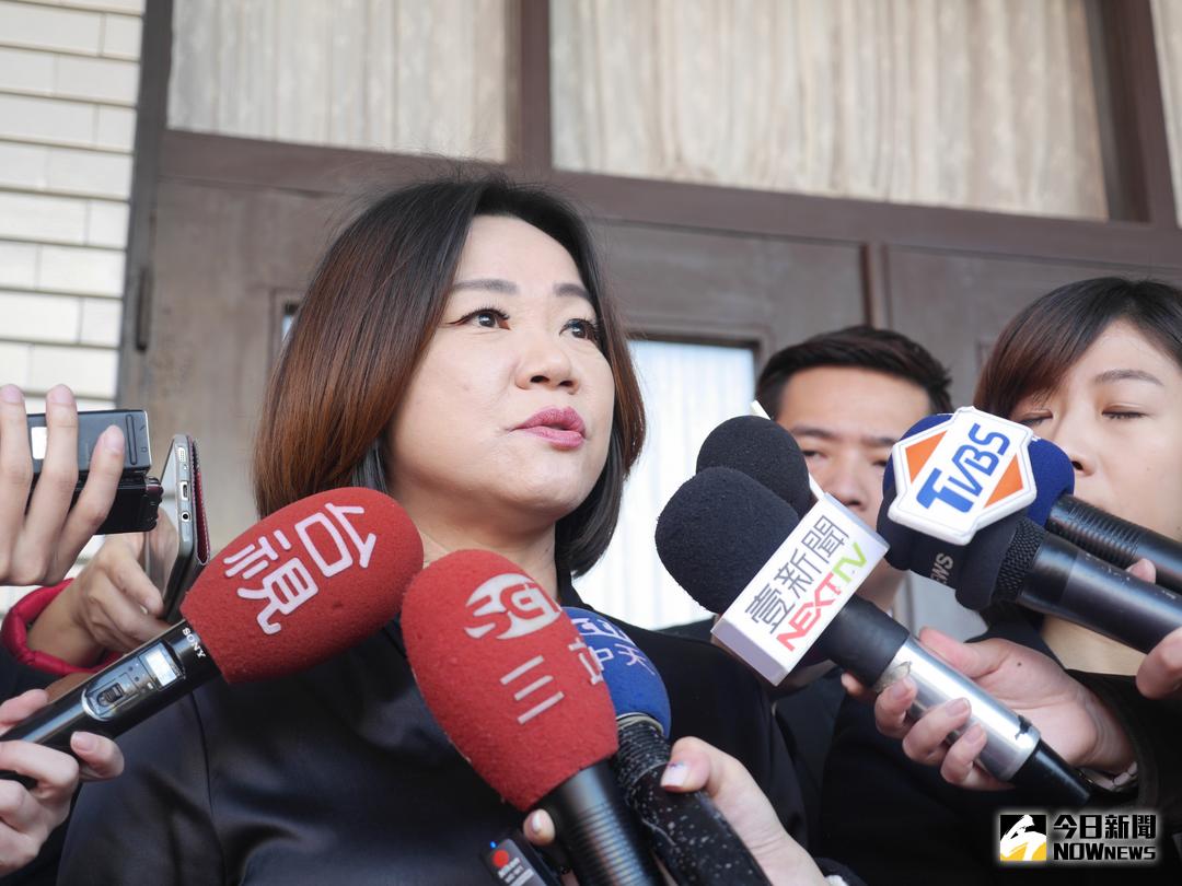 ▲馬文君強調，行政院有時消息也會講得不清楚，不應該立法對散播謠言的人處罰，但要做好最正確的訊息傳播。（圖／邱明玉攝, 2018.1.23）