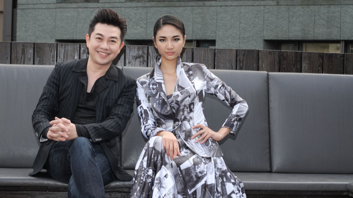 ▲李明川（左）喊陳詠芯「我的繆思」。（圖／伊林娛樂提供 , 2018.1.22）