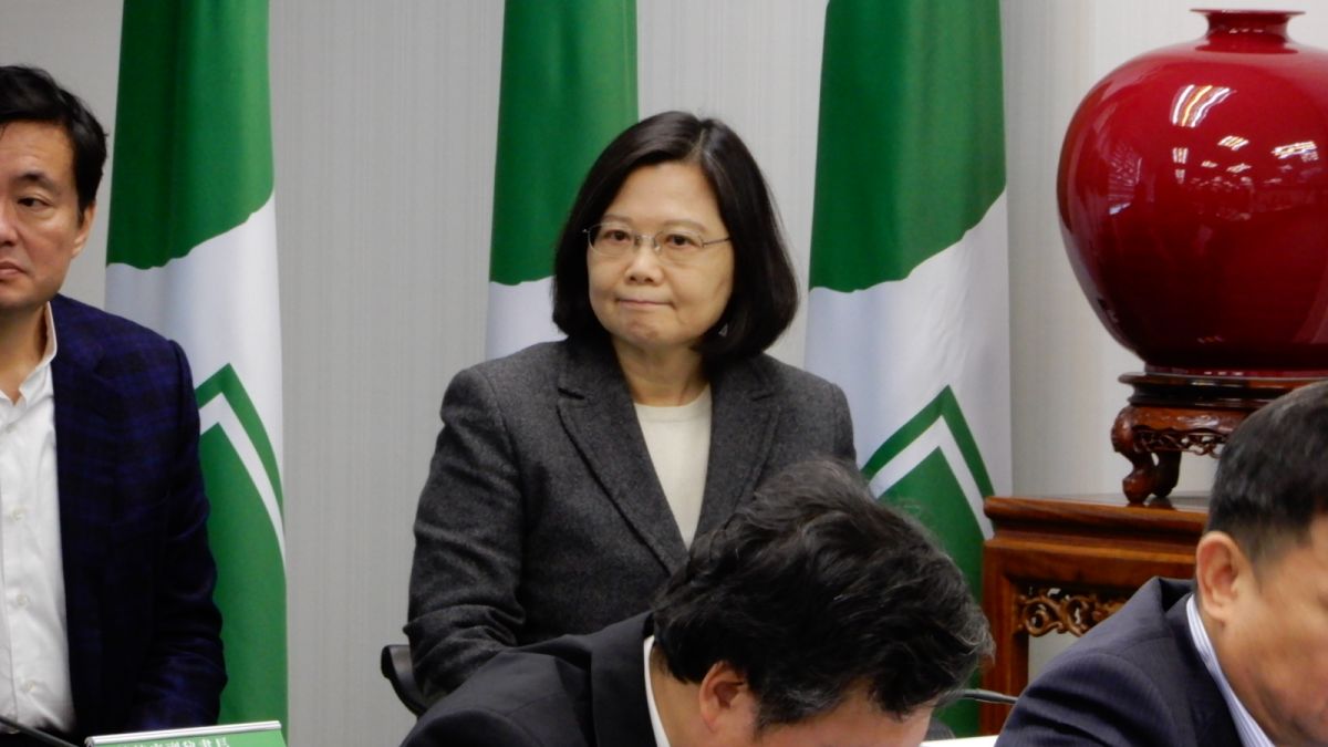 ▲民進黨4縣市長黨內初選登記19日截止，一共15人完成登記。圖為黨主席蔡英文。（資料照／記者陳弘志攝 ）