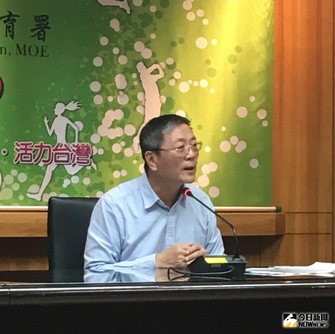 ▲體育署長林德福（圖／鍾東穎攝 , 2017.01.18）