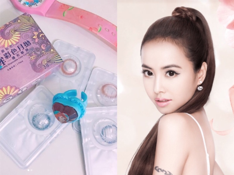 海昌隱眼孔雀系列出新色啦～奶茶、紫灰色超自然唯美登場（圖／粉樂NOW）