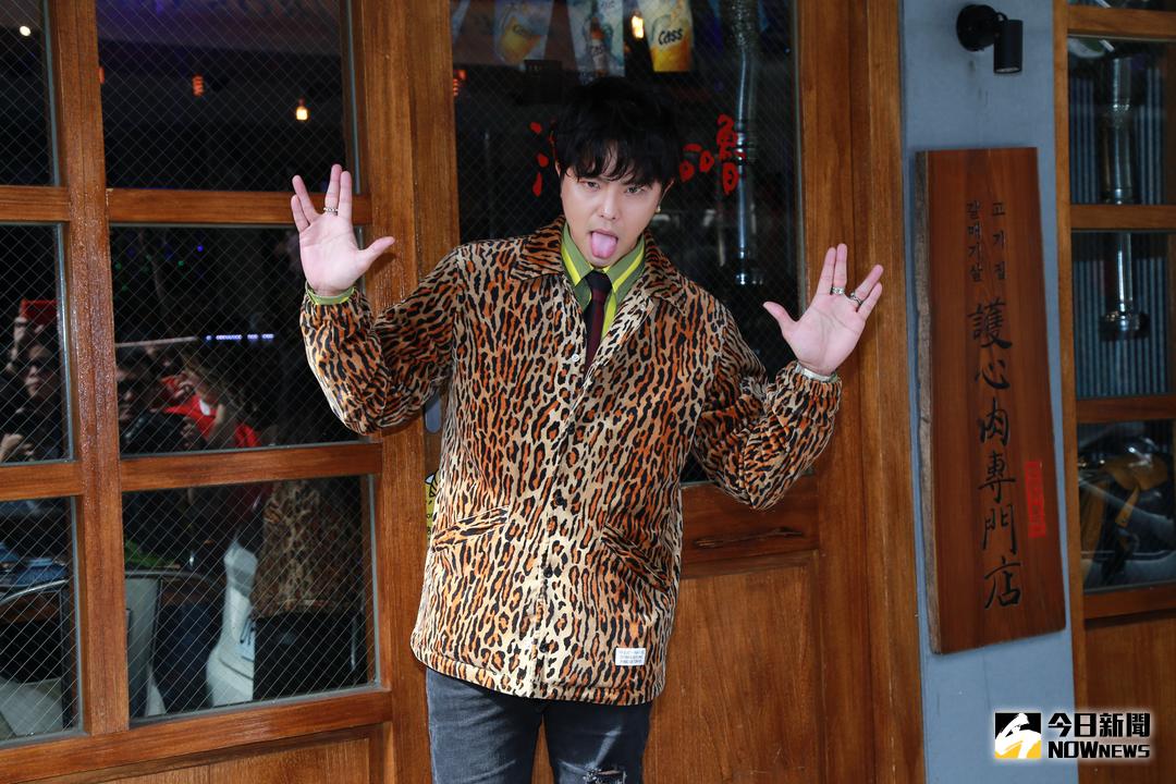 ▲黃鴻升發行新專輯《HUMAN》舉辦媒體餐會。（圖／記者葉政勳攝 , 2018.01.18）