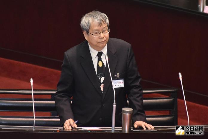 ▲監察委員被提名人陳師孟表示，台灣目前還不是一個國家，只是一個地名。（圖／記者林柏年攝 , 2018.1.15）