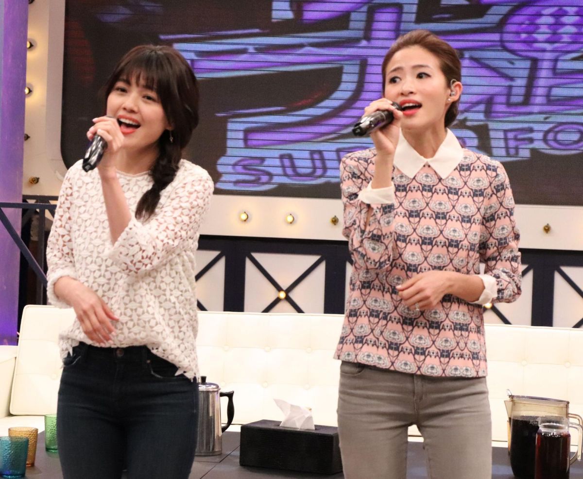 ▲蜜雪薇琪合體了！（圖／中天提供, 2018.1.14）