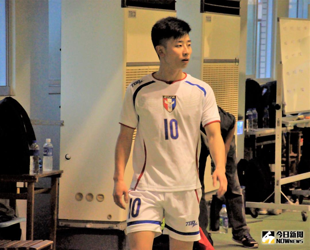 ▲台灣五人制男足代表隊紀聖珐。（圖／鍾東穎攝 , 2017.01.05）